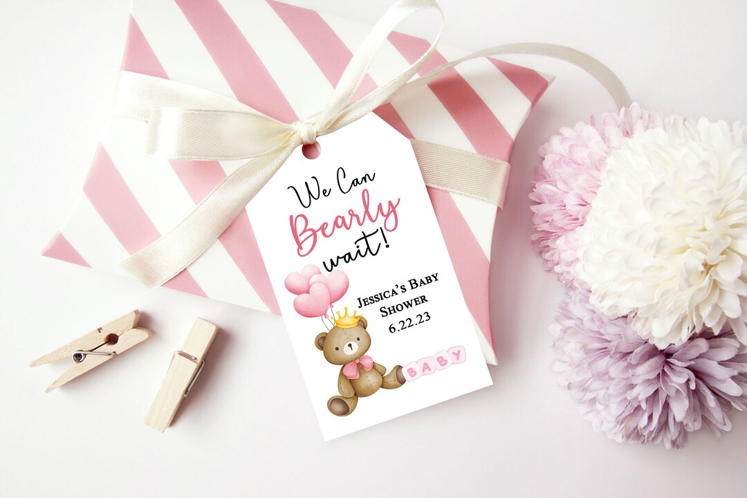 Image 3 for Baby Shower Label Template For Favors