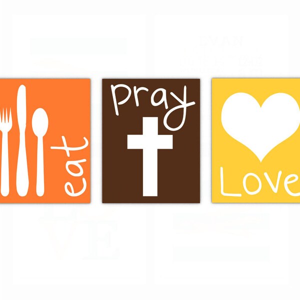 Eat Pray Love Etsy