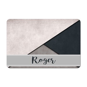 Personalized Pet Food Placemat, Pet Food Mat, Pet Bowl Mat, Dog Placemat, Cat Placemat - Abstract