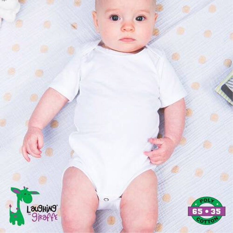 65 White Blank Baby Sleeper Gowns and Hats Polyester Blanks Etsy