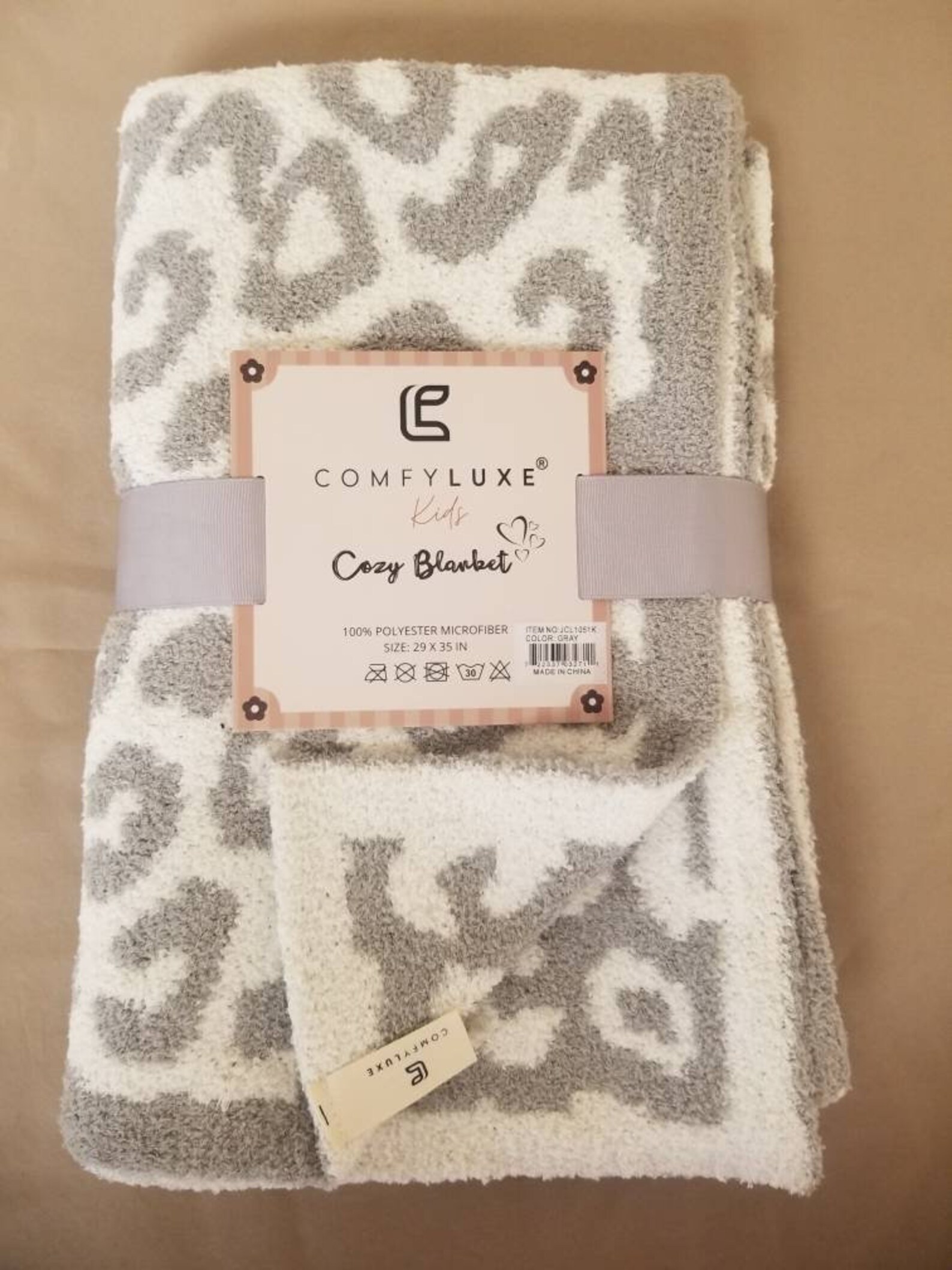 Baby Leopard Print Luxury Blankets Animal Print Comfy Luxe - Etsy
