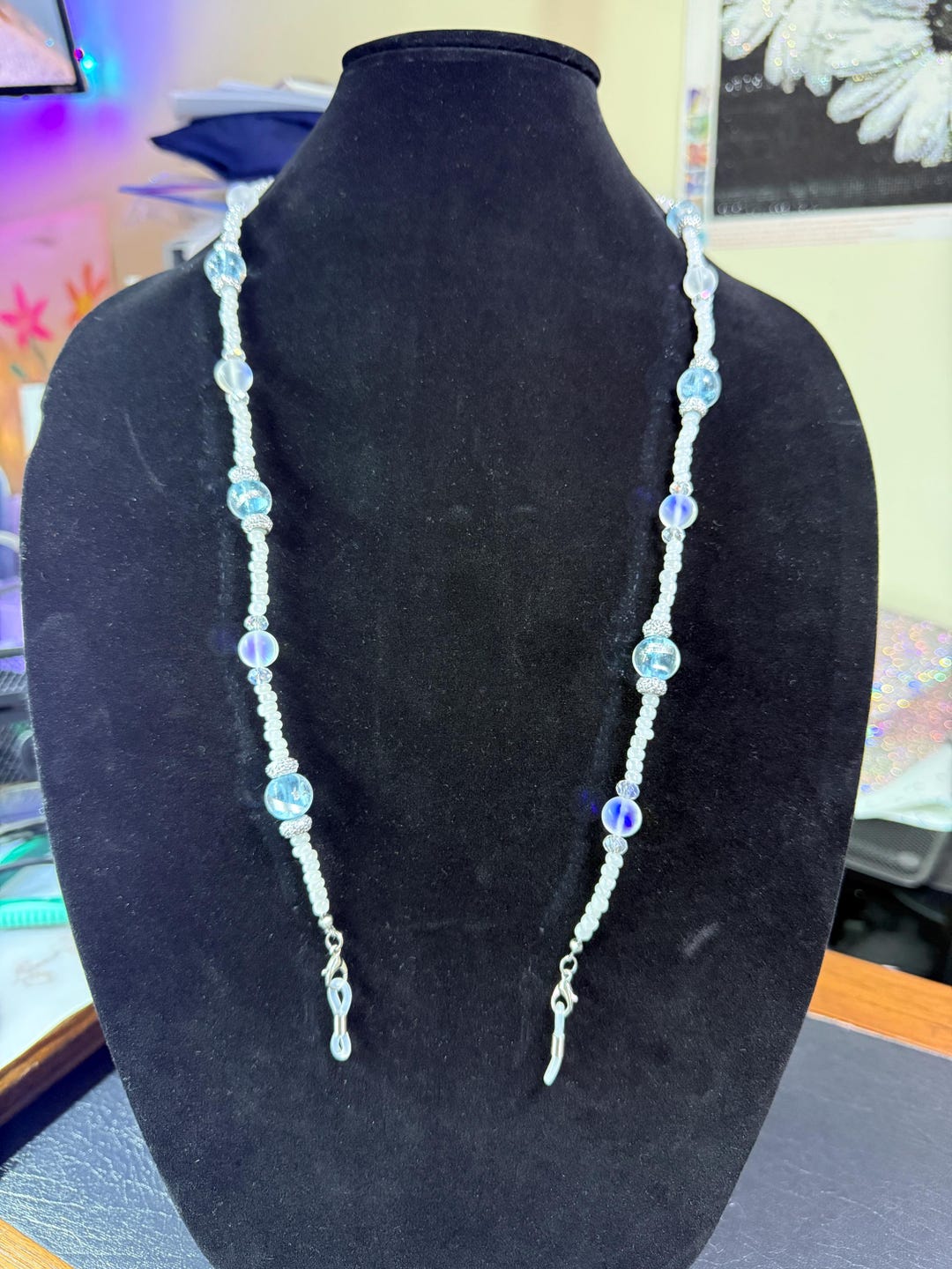Handmade Convertible Beaded Neck Chain - Etsy