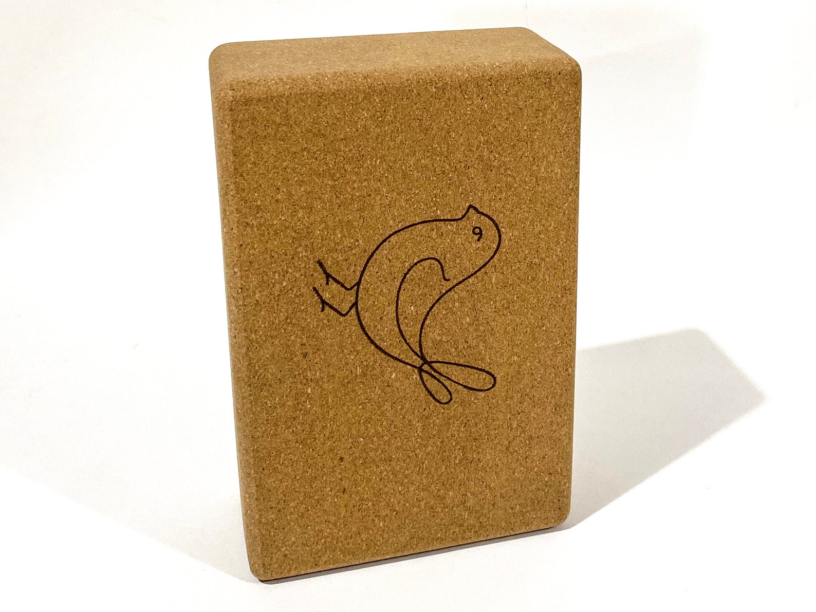 Cork Yoga Block Brick Etsy