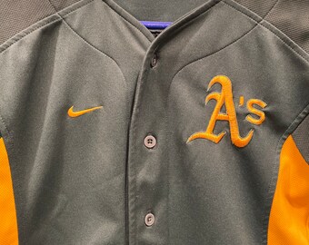 oakland a's retro jersey