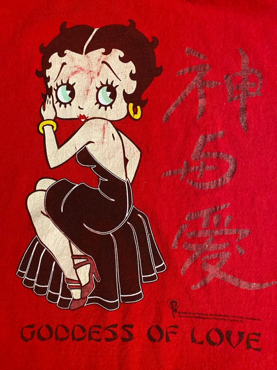 Vintage Y2K Betty Boop Goddess of Love King Featu… - image 1