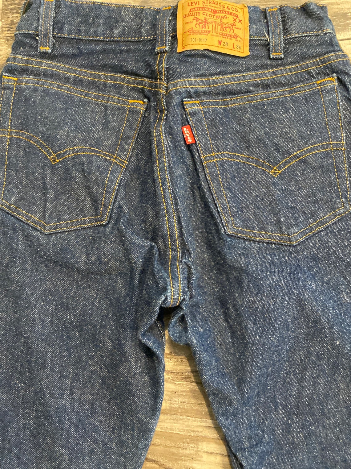 Vtg Levis 701 Student Jeans Button Fly High Waist Boyfriend | Etsy