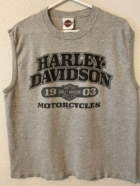 2007 Harley Davidson Vest Tee Sturgis South Dakot… - image 2