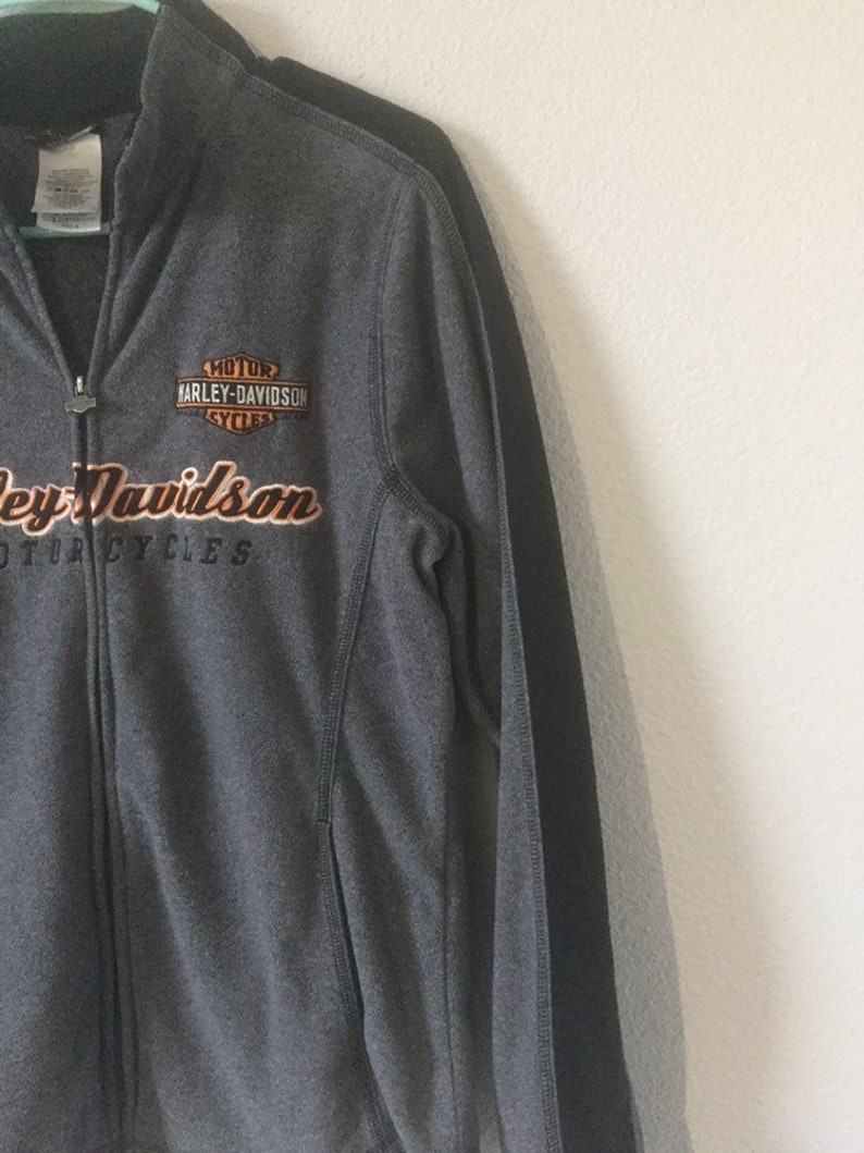 Free shipping USA only. Harley Davidson Women/'s Polar Fleece Zip Up Jacket Size M