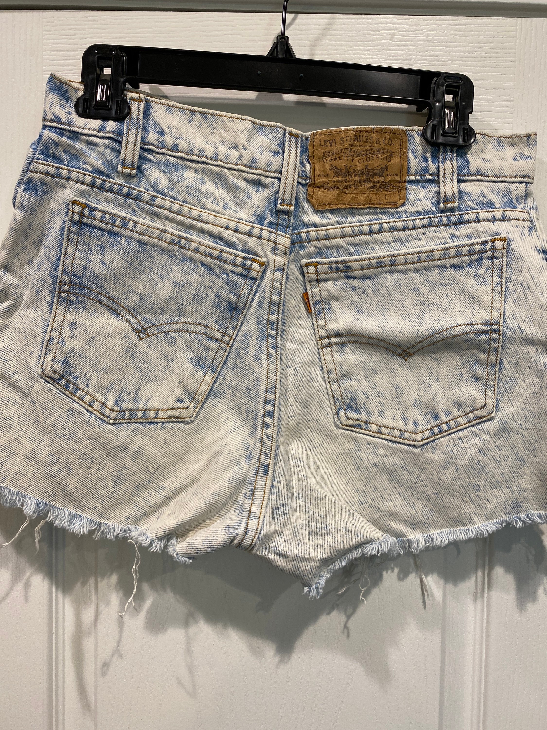 Levi's 550 Orange Label Acid Wash Jean 