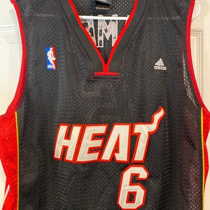 Vintage ADIDAS NBA Miami Heat LeBron James Basketball Sports Vest