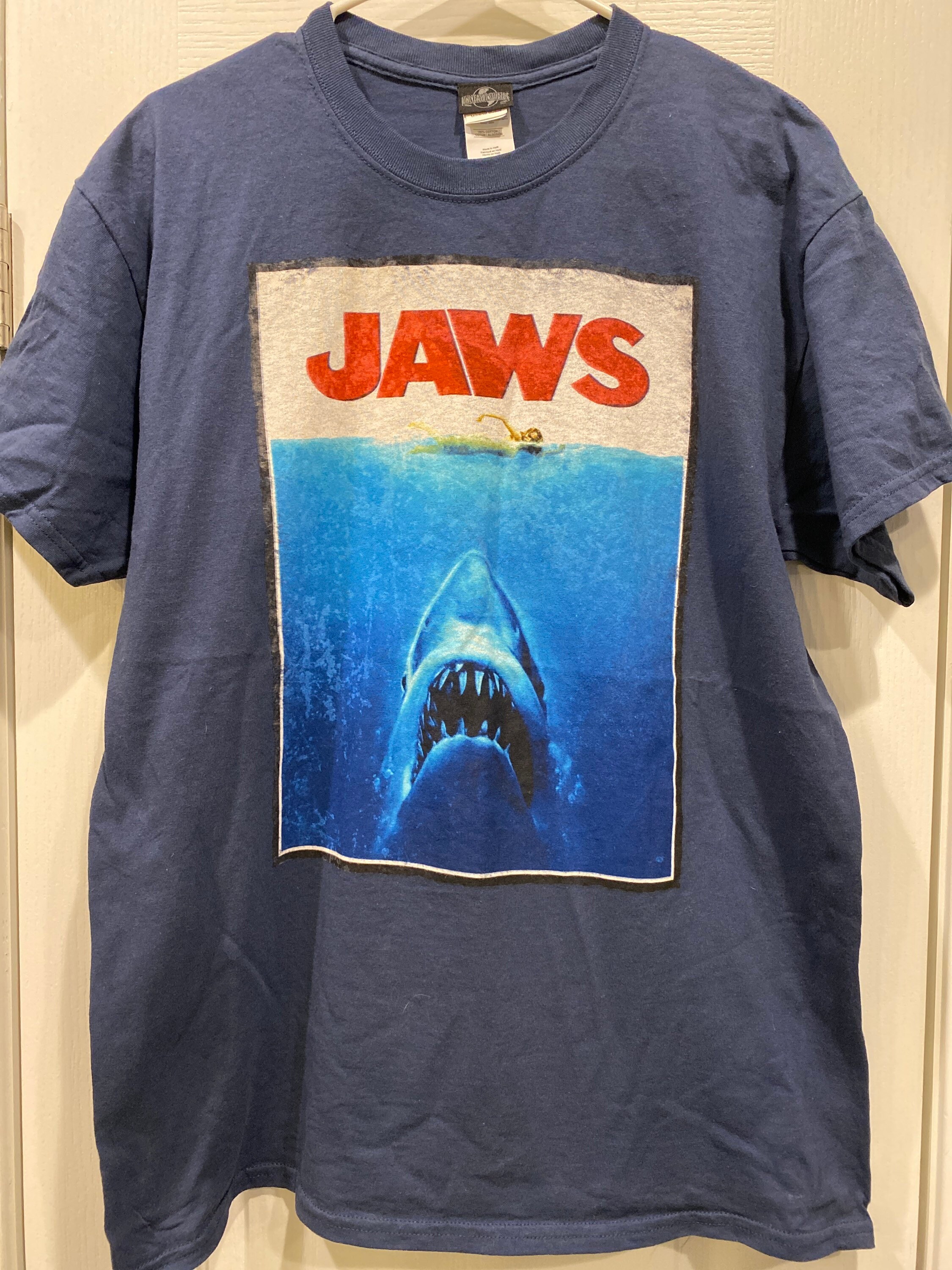 Vintage Jaws T-shirt Original RARE Mens 