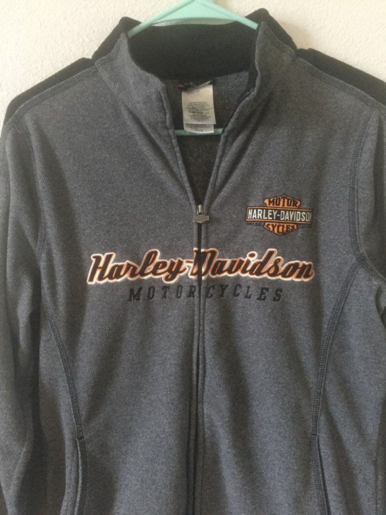 Free shipping USA only. Harley Davidson Women/'s Polar Fleece Zip Up Jacket Size M