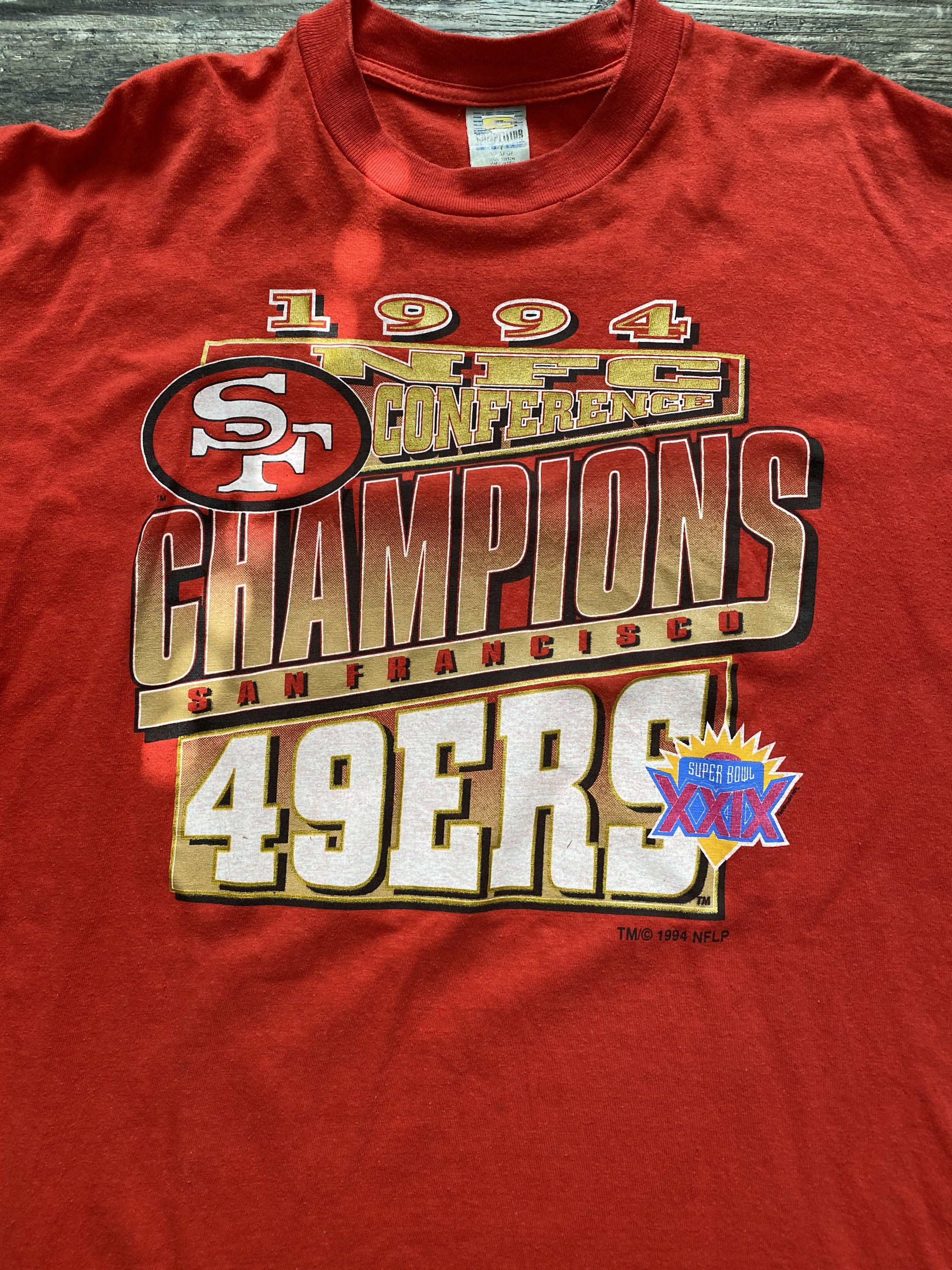 49ers NFC champions jersey