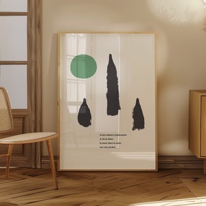 Poem Wall Art – Joan Miro – Poem Poster by Joan Miro – Spanish Artist – Modern Art Museum Exhibition – Original Lithograph – Digital Art