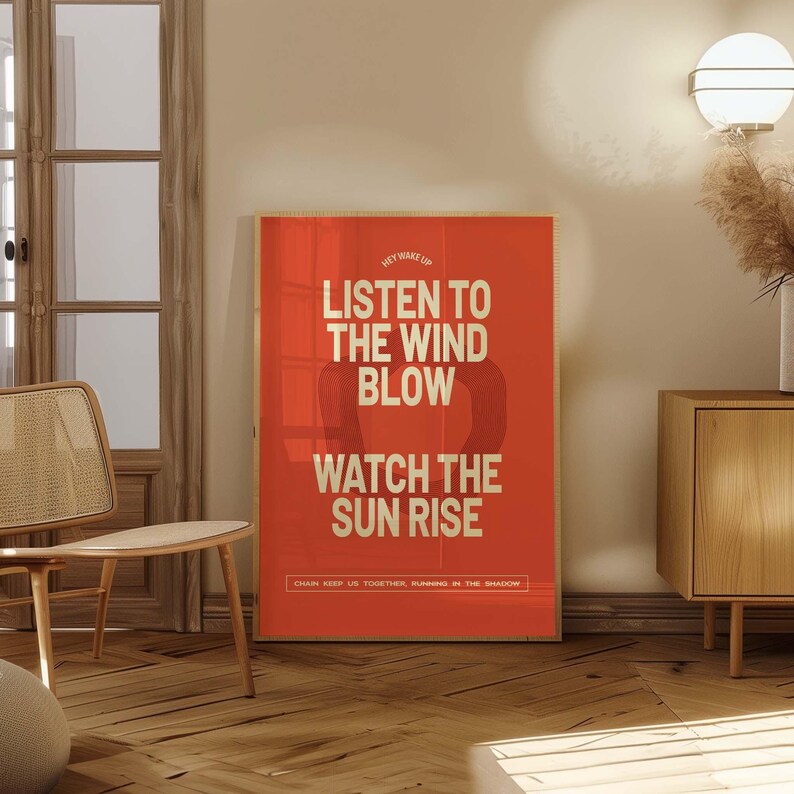Fleetwood Mac Inspired Art Vintage 70's Artfan Art Music Poster trendy