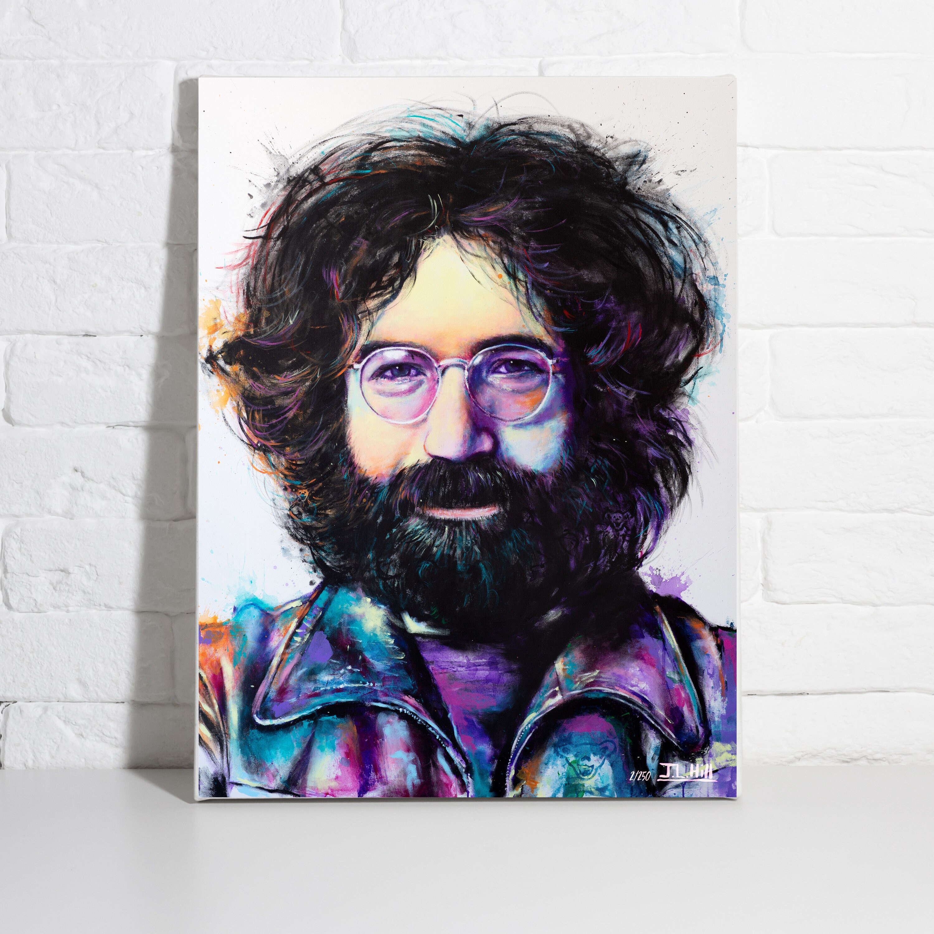EDICION LIMITADA Jerry Garcia The Grateful Dead Fan Art Etsy