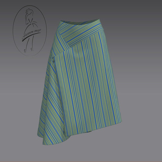 スカート Pleated Print A-Line Skirt Amazon.com: Generic Women Print A-Line Skirt High Waist