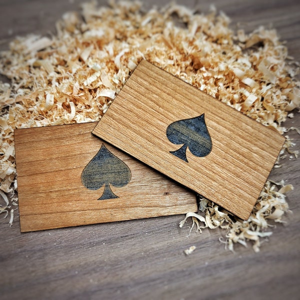 Queen of Spades Business Cards Etsy