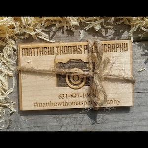 Wood Business Card, Business Card, Custom Business Card, Business Stationary, Personalized Cards, Laser Engraved, Wooden Business Card, Card