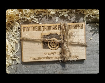 Wood Business Card, Business Card, Custom Business Card, Business Stationary, Personalized Cards, Laser Engraved, Wooden Business Card, Card