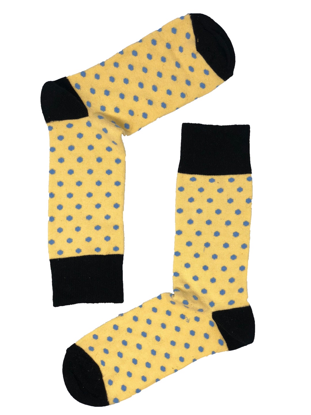 Women Socks Yellow Dots Sock Funky Socks Colorful Cozy Socks Unisex ...