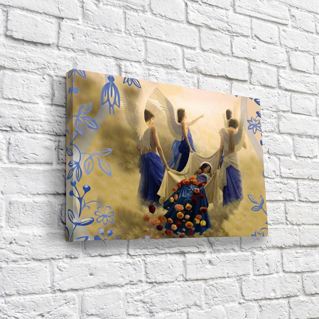 The Assumption of Mary Canvas Art - Etsy