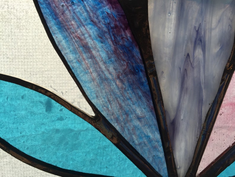 Stained Glass Sun Catcher eye see you series LotusAgave