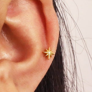 Sterling silver flat back earrings hotsell