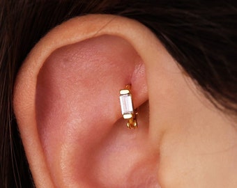 アクセサリー Scat Rose\" hoop pierce earcuff READY TO SHIP PINK SAPPHIRE JUMBO PAVE EAR CUFF – SHAY JEWELRY