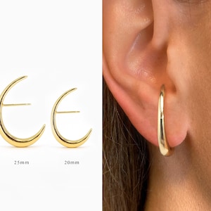 Suspender Earring Silver Suspender Earring Gold Hook Earring-Suspender Hook Earring-Gold Stud Earring-celebrity earrings