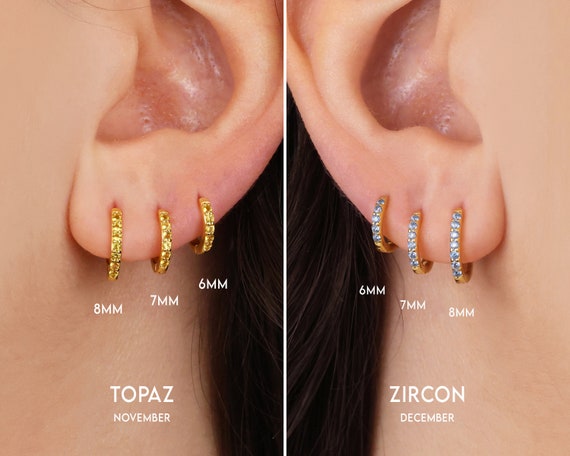 Clear Earrings Plastic Earrings for Sports 16G Clear Cartilage Earrings Stud  Pla