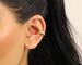 Thick Ear Cuff • ear cuff no piercing • gold ear cuff • ear cuff non pierced • fake helix piercing • ear cuffs • fake piercings 