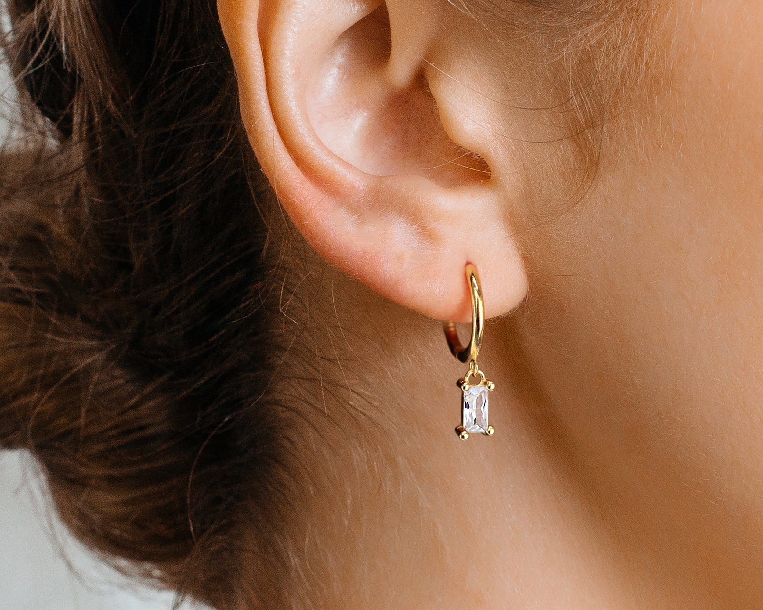 Color Blossom Star Ear Stud, Pink Gold And White Mother-Of-Pearl - Per Unit  - Jewelry - Categories
