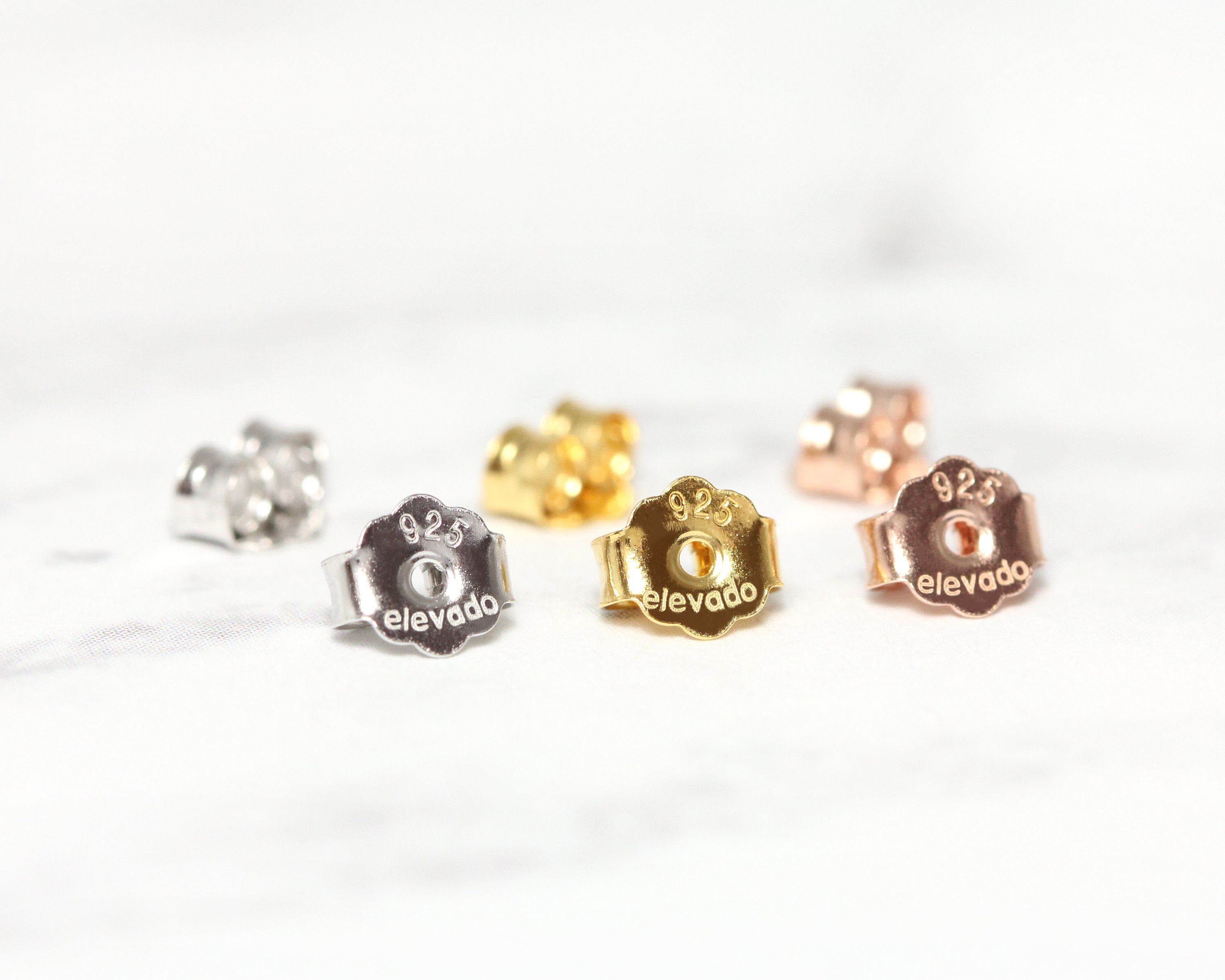 Tiny Bee Stud Earrings • CZ Honeybee Dainty Earrings • Minimalist