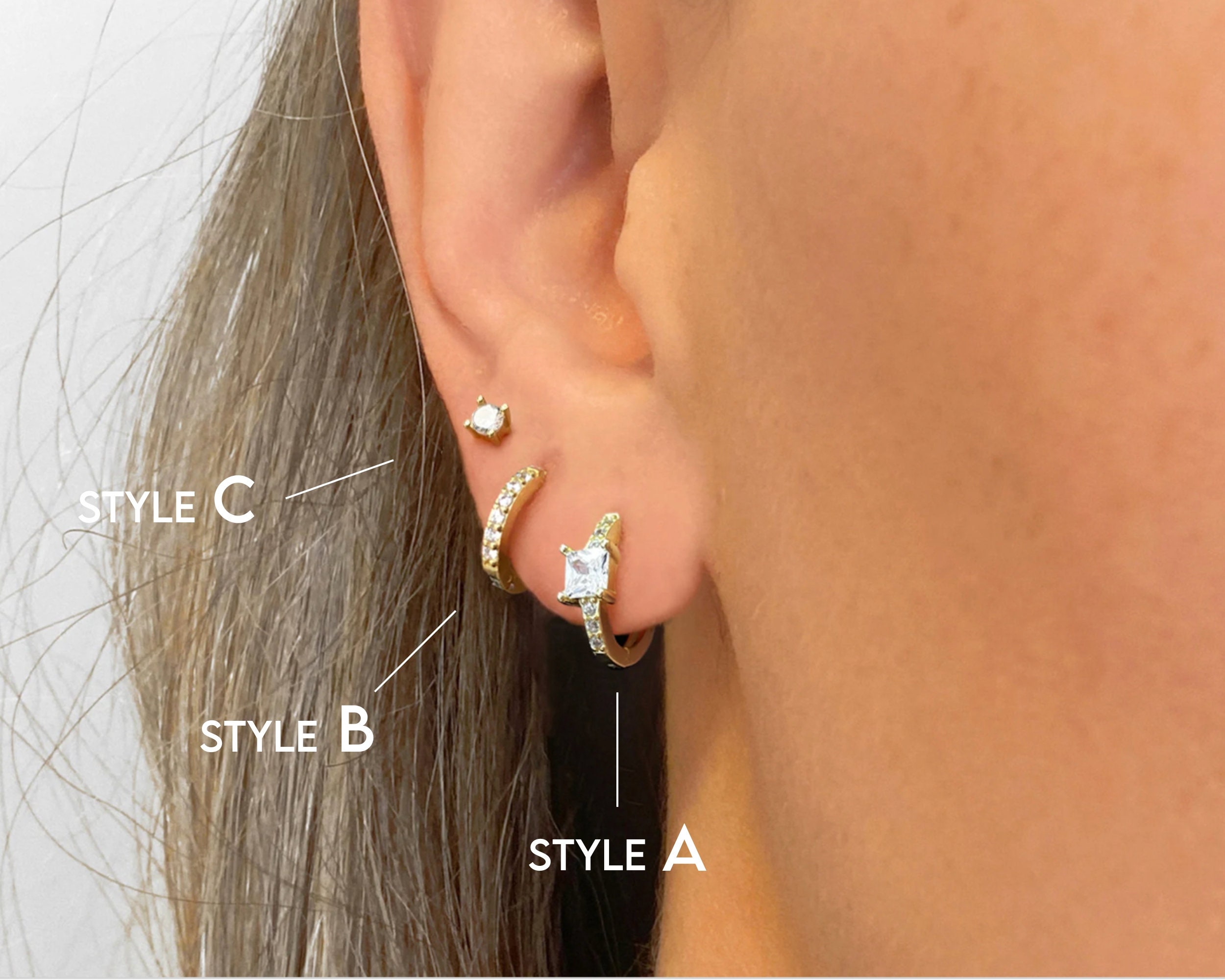 Boucles D'oreilles Argent Fin 1.1 Gr, 4 Cm Large - Avec Coffret Cadeau élégant, Neuf