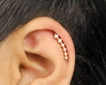 Cartilage Ear Climbers • ear climber • ear crawler • minimalist earrings • silver jewelry • rose gold earrings • ear jacket • ear cuff