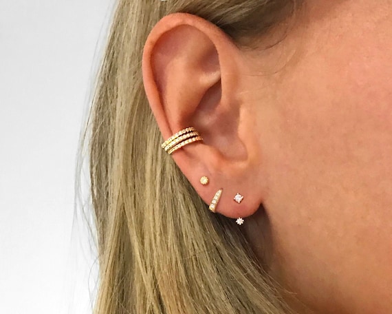 LETAPI Fashion Ear Cuffs Without Piercing Ear Clip Earrings Non-Piercing  Fake Cartilage Earrings For Women Jewelry Gifts - AliExpress