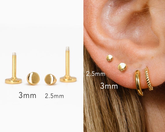 Etsy tiny stud earrings deals