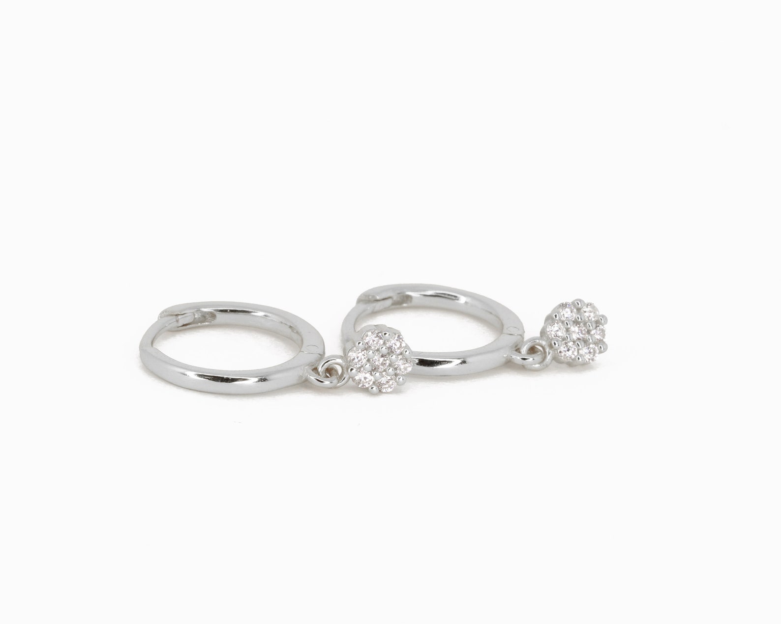 Honeybee Hoop & Charm Earring Champagne main image 1