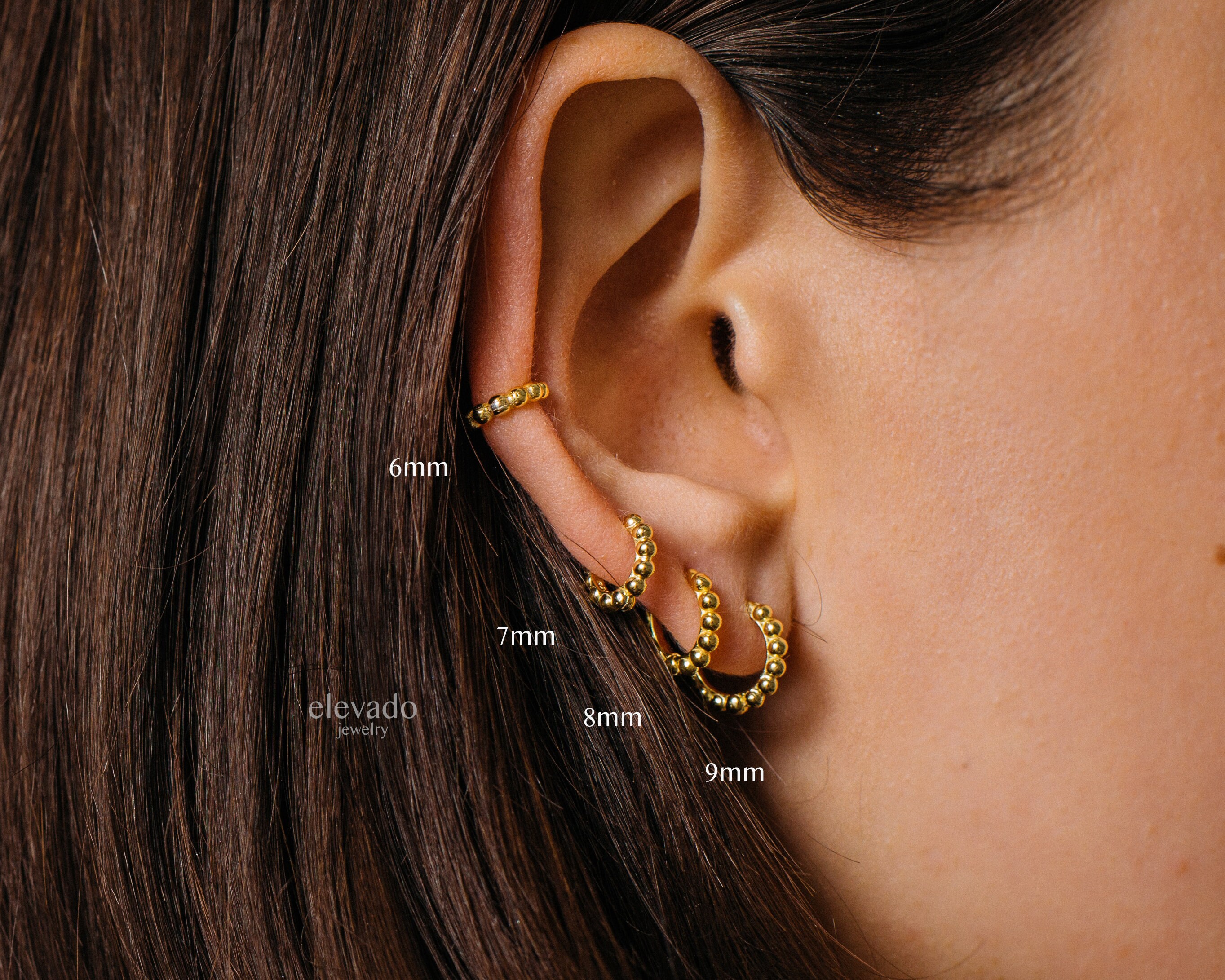 96Pcs gold small hoop earrings resina para manualidades Earrings Beading