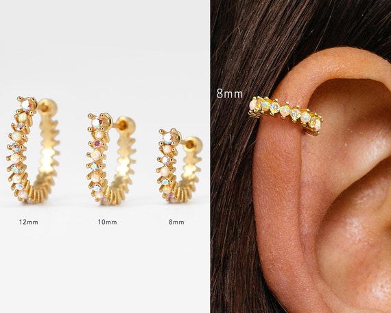 Flat Back Cartilage Earrings – ONDAISY