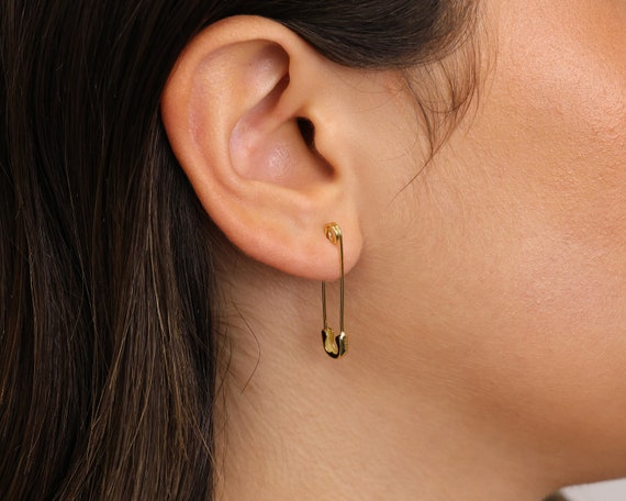 17 DIY Safety Pin Earrings - Guide Patterns