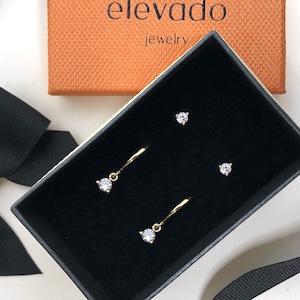 Classic Hoop Earring Set • christmas gifts • gifts for mom • gifts for her • bridesmaids gift • birthday gift • mom gift • stocking stuffer
