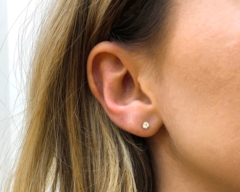 White Studs \u2022 dainty earrings \u2022 tiny stud earrings \u2022 small earrings \u2022 silver stud earrings \u2022 minimalist earrings