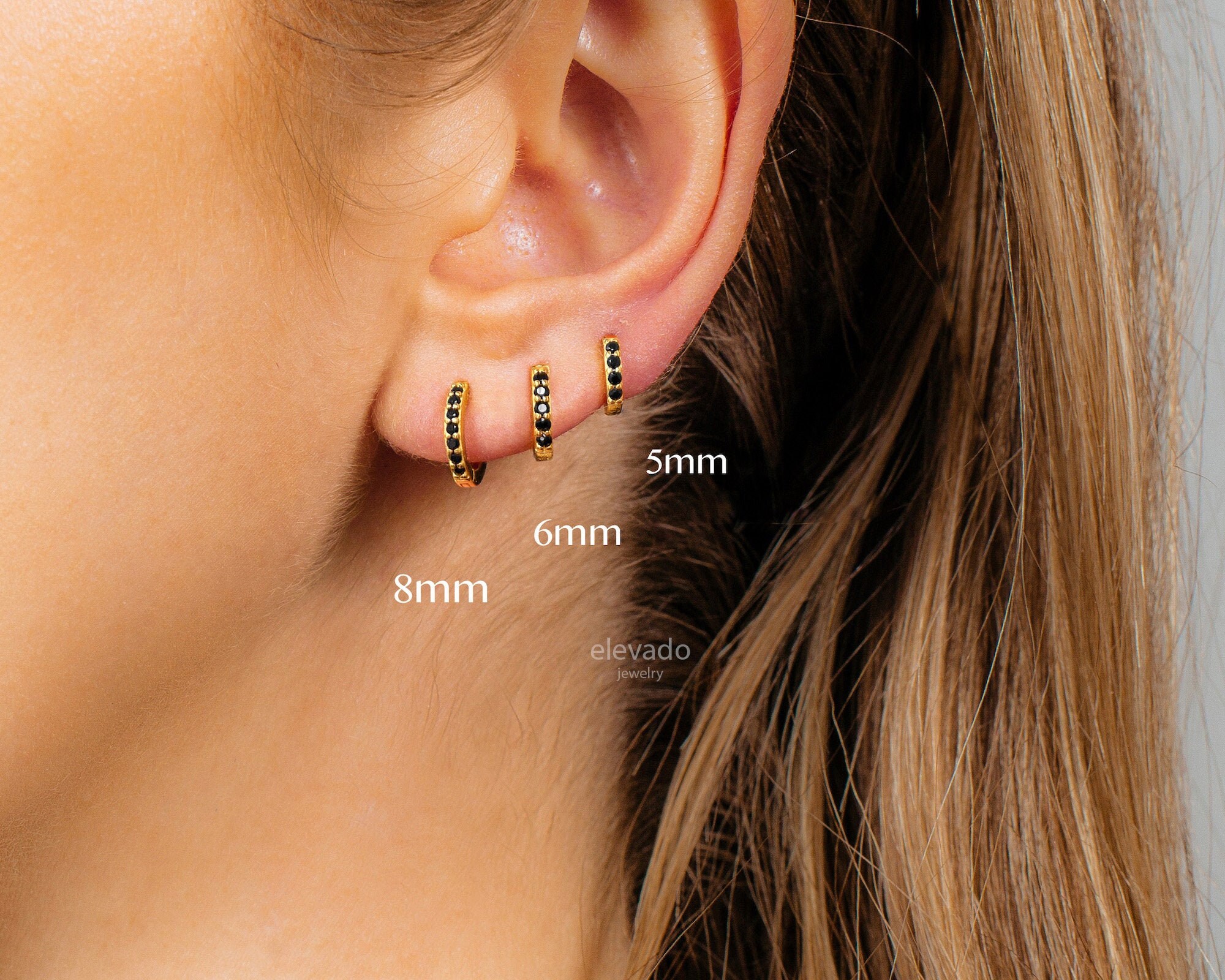CZ Tiny Teardrop Helix Earring simple design conch studs small cartilage earring CZ Tiny Teardrop Helix Earring simple design conch studs small cartilage earring