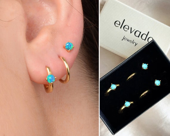 Opal earring set deals