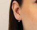 Ear Jacket • Sun • Star • Flower Ear Jacket • front and back earring • silver ear climber • ear crawler • gold ear climber • ear cuffs 