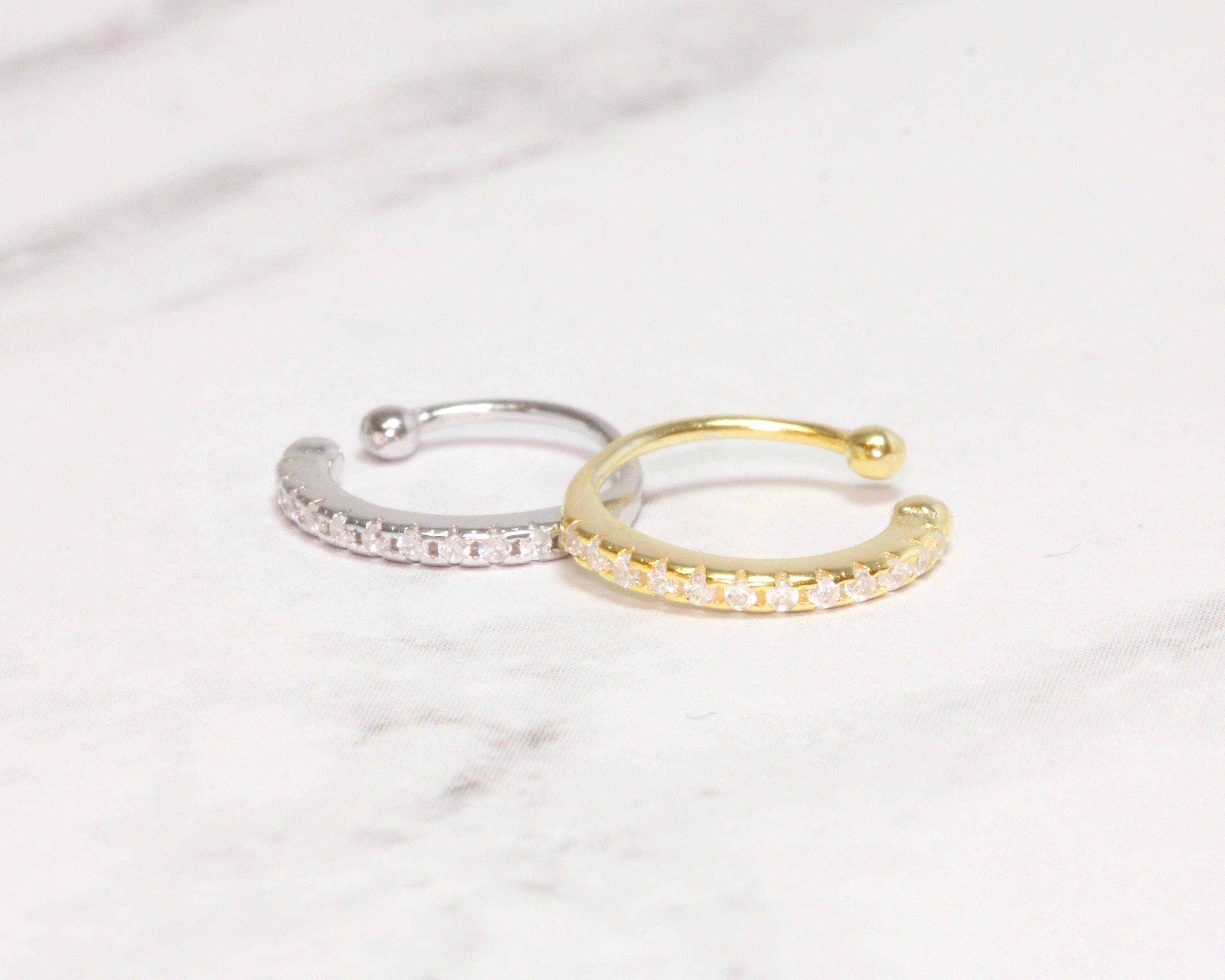 Line Ear Cuff Ear Cuff No Piercing Gold Ear Cuff Ear Etsy Canada