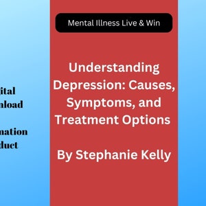 Comprendre la dépression : causes, symptômes et options de traitement Téléchargement numérique eBook imprimable Guide Livre Dépression Maladie mentale