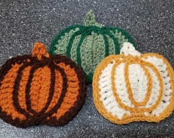 PATTERN: Crochet Pumpkin Coaster